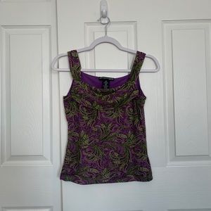 Norton McNaughton Floral Tank Top